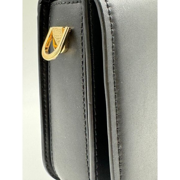 MICHAEL KORS genuine smooth leather large clutch handbag - Black - Picture 6 of 9